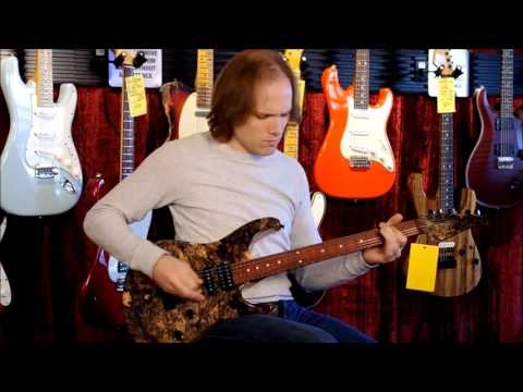 Suhr Modern BUCKEYE Burl with Friedman Dirty Shirley