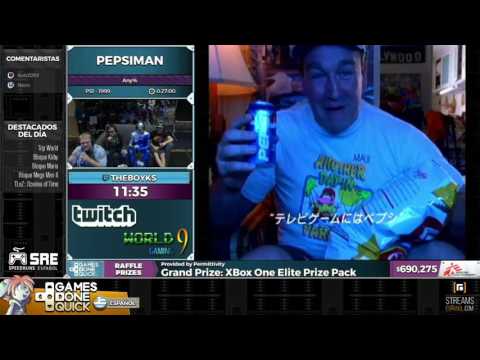 Pepsiman - Retransmisión en Español de SGDQ2016