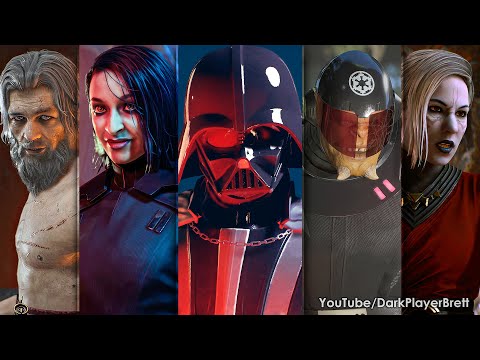 STAR WARS Jedi Fallen Order - All Bosses (Grandmaster | No Damage) [4K 60FPS] PC