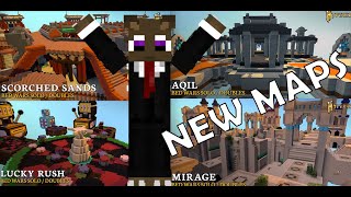 These NEW Bedwars Maps are CRAZY!
