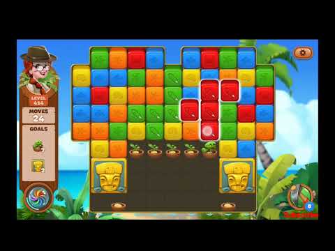 Lost Island Blast Adventure Level 414 NO BOOSTERS - A S GAMING