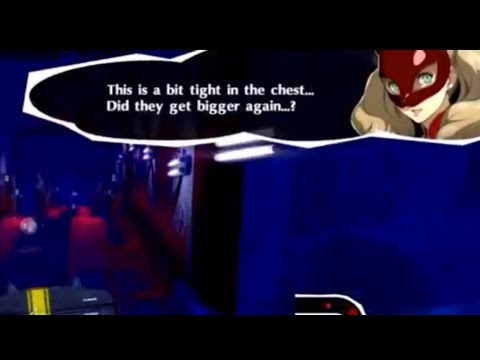 P5R: Ann talks about her breasts in mementos