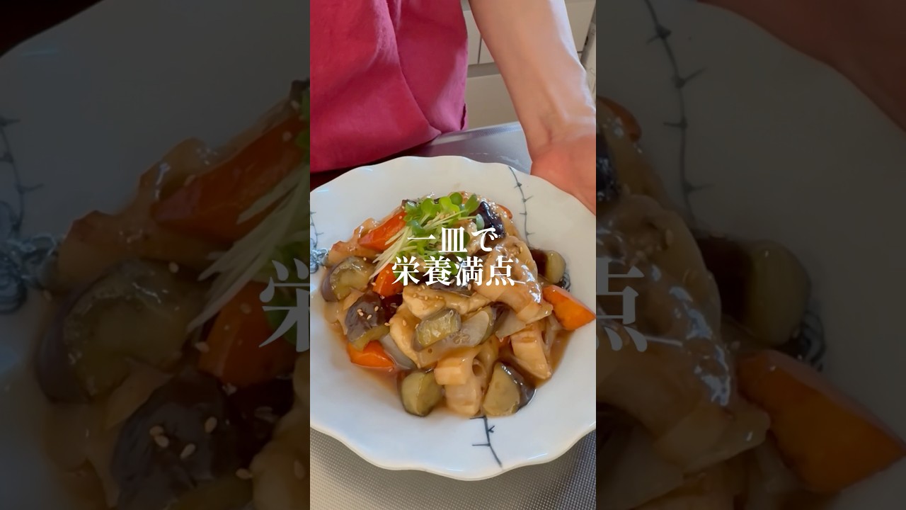 ささみと野菜の甘酢あん#料理 #簡単レシピ #shorts