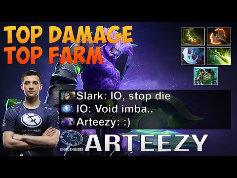 ARTEEZY - FACELESS VOID SAFELANE | GOD OF CHRONOSPHERE | Immortal Pro Gameplay | Dota 2 Pro Games