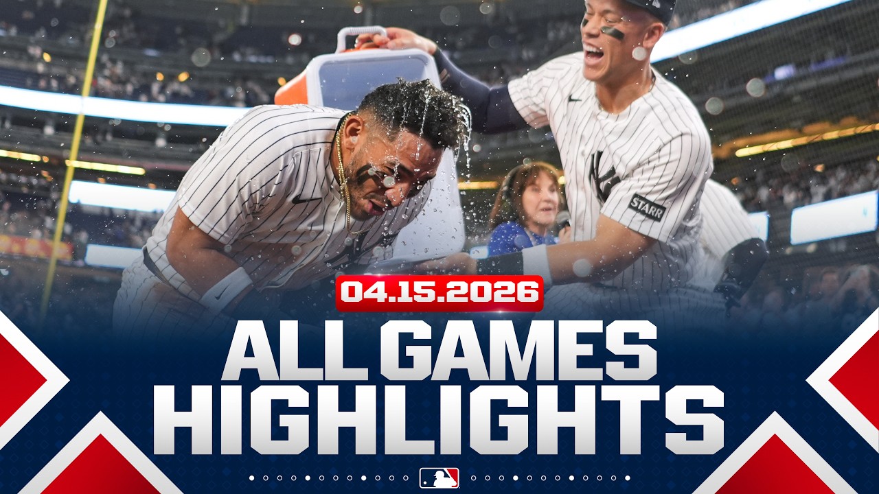 Highlights from ALL GAMES on 4/15 (Shohei Ohtani's 10 Ks, Padres' WILD comeback win, MORE!)