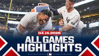 Highlights from ALL GAMES on 4/15 (Shohei Ohtani's 10 Ks, Padres' WILD comeback win, MORE!)