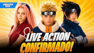 MEDO MAS É OFICIAL!! LIVE ACTION NARUTO ESTÁ EM PRODUÇÃO!
