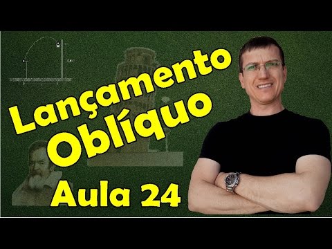 LANÇAMENTO OBLÍQUO I - CINEMÁTICA - Aula 24 - Prof. Marcelo Boaro