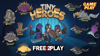 Tiny Heroes 2 ★ Gameplay ★ PC Steam [ Free to Play ] turn-based RPG Game 2021 ★ 1080p60FPS
