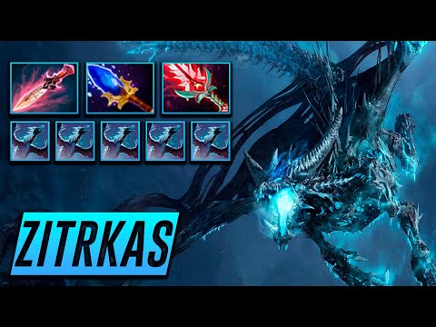 Zitraks Winter Wyvern Damage Dealer - Dota 2 Pro Gameplay [Watch & Learn]