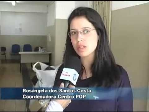 Entrega de donativos ao Centro POP