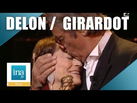 Alain Delon presents an honorary Molière to Annie Girardot | INA Archive