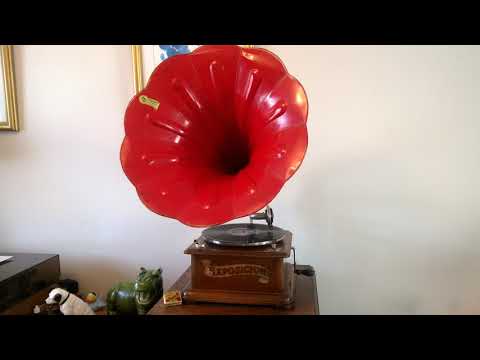 Adrian Schubert's Dance Orchestra - Worryin' - Imperial 78rpm - Exposition Red Horn Gramophone