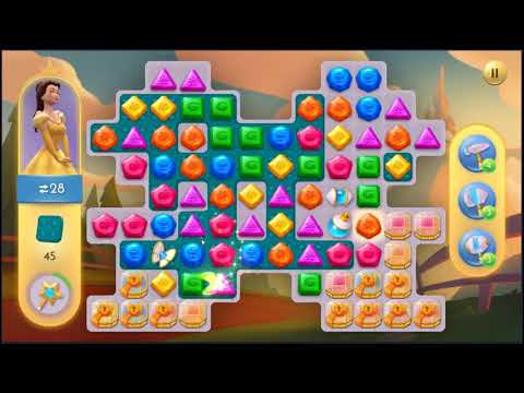 Disney Princess Majestic Quest Level 107 - NO BOOSTERS 👸 | SKILLGAMING ✔️