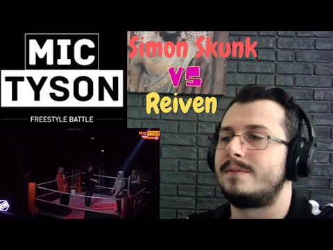 REIVEN vs SIMON SKUNK - Mic Tyson 2019 (Ottavi di Finale, Turno 4) | Freestyle Battle REACTION