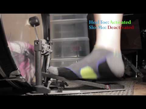 "Heel Toe" technique in slow motion
