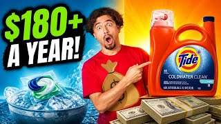 The Secret to Saving $180 a Year on Laundry: Tide Cold Water