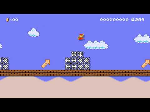 SMM2 - P-Switch Jump level tutorial