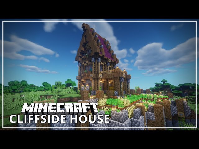 Дом на Утесе || Cliffside House Minecraft Map