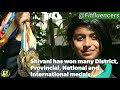 Indian Taekwondo Star Girl Shivani Jadhav From Maharashtra L Indian Female Athelits L MMA Fighter