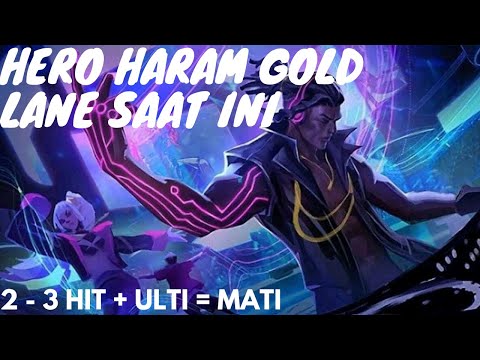 3 HIT + ULTI = MATI, Hero Haram Gol Lane Saat Ini | Review Brody, Jangan lupa subscribe, like, share