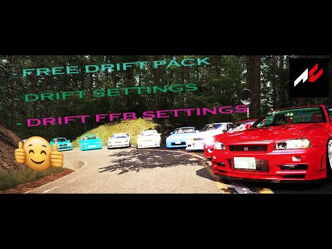 Assetto Corsa Drift Pack (FREE) | Best Drift Cars + FFB & Drift Settings