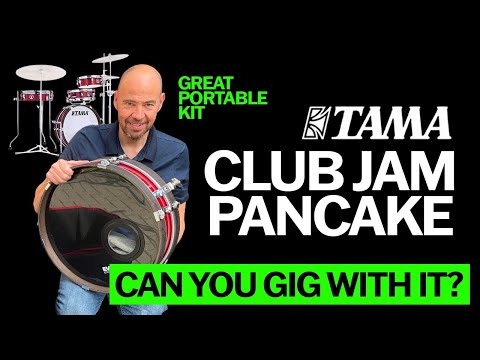 Tama Club Jam Pancake Kit and Bags - REVIEW AND SOUNDS from a PRO DRUMMER