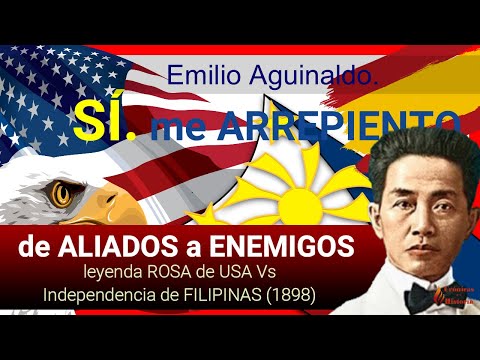 Emilio AGUINALDO el arrepentido líder de la INDEPENDENCIA de FILIPINAS de ESPAÑA