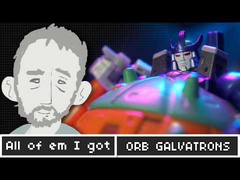 Transformers ORB Galvatrons - Collection video - All of em i got