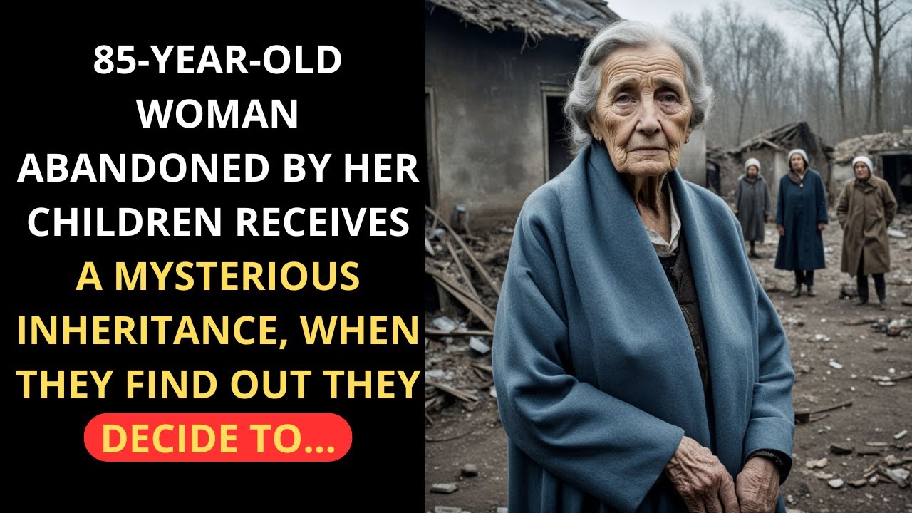 85-year-old woman abandoned by her children receives a mysterious inheritance...