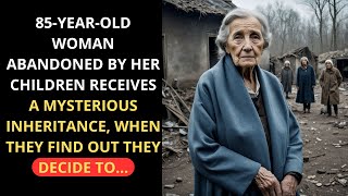 85-year-old woman abandoned by her children receives a mysterious inheritance...