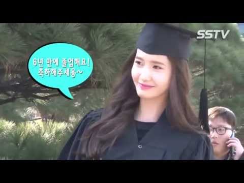 [SSTV News] 150224 SNSD Yoona - Dongguk Universtity Graduation Ceremony