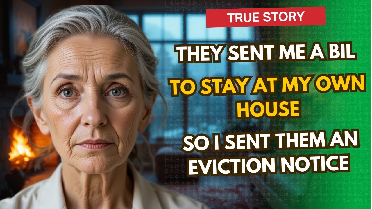 A TRUE STORY FROM MICHIGAN  They Sent Me a Bill to Stay at My House — So I Sent Them Eviction Notice