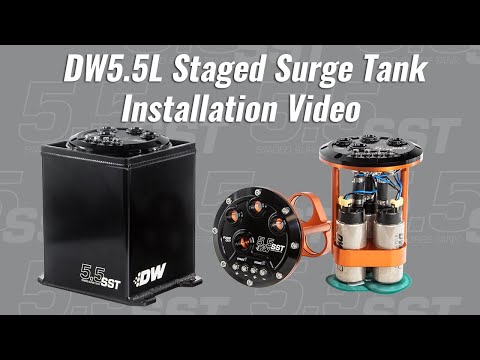 DW Triple Pump 5.5 Liter Staged Surge Tank Installation Video