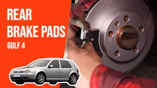 Youtube thumbnail of video "How to replace the rear brake pads Golf 4 🚗"