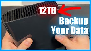 Video thumbnail for Best Backup Hard Drive - Western Digital 12TB WD Elements Desktop Hard Drive HDD Review by Unboxing Experience