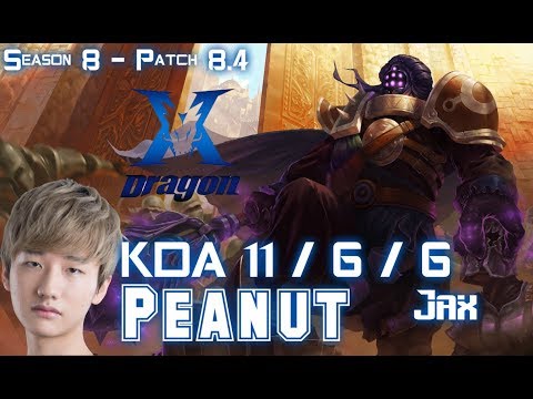 KZ Peanut JAX vs RIVEN Top - Patch 8.4 KR Ranked