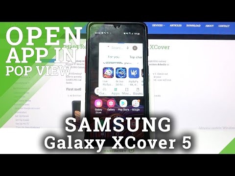 How to Use Apps in Pop Up Window on SAMSUNG Galaxy XCover 5 – Activate Floating Window