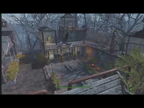 Fallout 4 - Oberland Station - Settlement Tour - No Mods