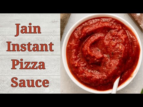 Jain Pizza Sauce | only jain recipes | Homemade pizza sauce