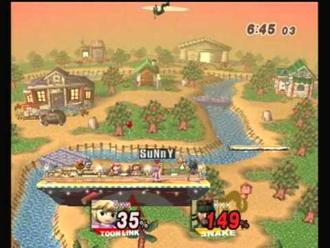 Pound V - Jerm (Toon Link) Vs. MVD (Snake) - Pools Round 2 - SSBB