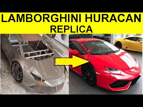 Hausgemachte Supercar Lamborghini Huracan - Lamborghini Huracan Replik.