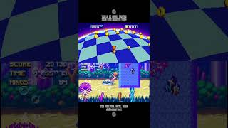 Tails in Cool Water - Tails with Galactic Tails | Sonic Mania + Galactic | #shorts #sonicshorts