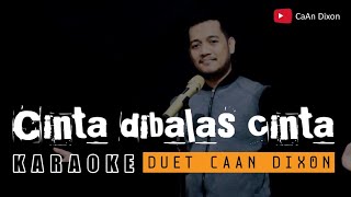 Download lagu Cinta dibalas cinta Karaoke duet cowok/pria || Dangdut Original mp3