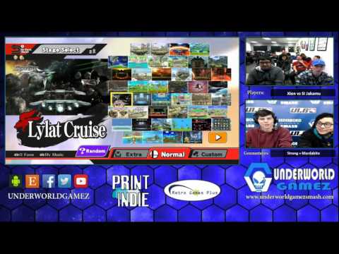 Smash Wii U weekly #11 Underworld Gamez - Xion vs SI Jakamu