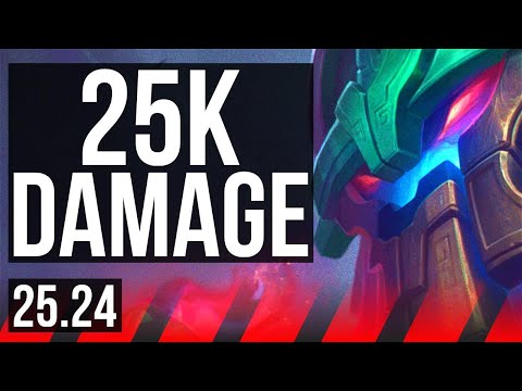 MAOKAI vs DARIUS (TOP) | 25K damage | KR Master | 25.24