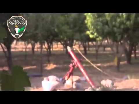 استهداف  قوات النظام بقذائف الهاون من قبل لواء درع الإسلام في دير سلمان في محافظة ريف دمشق