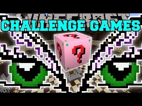 US Minecraft | VORTEX CHALLENGE GAMES - Lucky Block Mod - Modded Mini Game