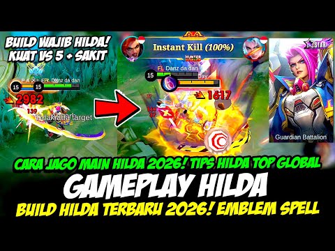 GAMEPLAY HILDA STARLIGHT❗CARA JAGO MAIN HILDA 2026 ❗BUILD HILDA TERBARU 2026❗TIPS HILDA SAKIT 1 HIT