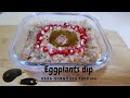 Baba Ganoush( Turkish Eggplant Dip) Amazing Eggplant Recipe| Smoky Baba Ganoush#Shorts